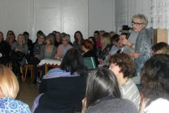 wykład psychologa na konferencji