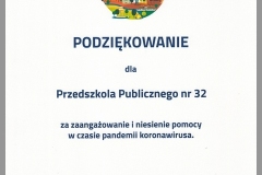 podziękowanie