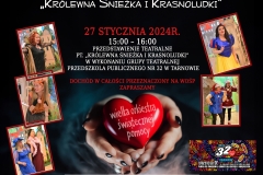 Woman as witch offers red apple - symbol of toxic proposal, lure. Fairytale, white snow, wizard concept. Halloween celebration, cosplay.